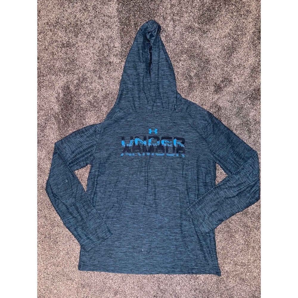 Under Armour Boys Navy Blue Hooded Sweater‎